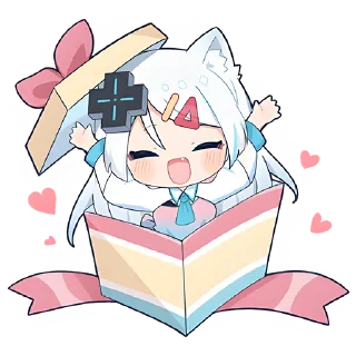 Sticker from Мизуки 2 @Nyasticks