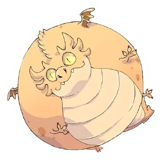 😐 emoji DragonBuns (KODA) Telegram sticker 18 of 61