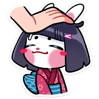 😁 emoji Усагичи @nyasticks Telegram sticker 14 of 49
