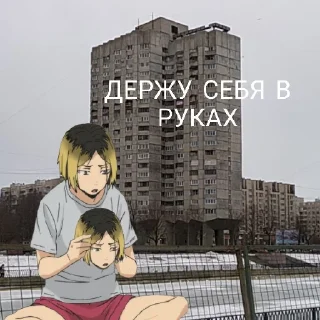 Sticker from Держу себя в руках