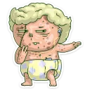🤛 emoji Всё ещё живые @stickers_vk Telegram sticker 17 of 24