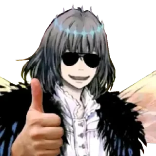 Sticker from Fate/GO(Pretending to laugh)