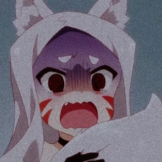 😰 emoji Широ Telegram sticker 3 of 15