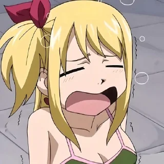 😞 emoji Хвост феи @anime_sticks Telegram sticker 8 of 20
