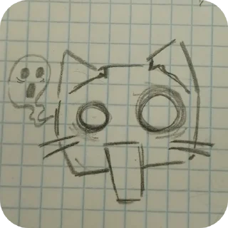 🔳 emoji Meowинг Telegram sticker 10 of 41