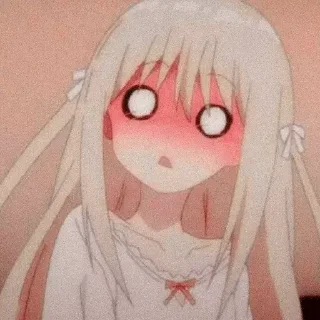😳 emoji Anime collection | @anime_leisure Telegram sticker 3 of 120