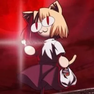 😎 emoji Neko Ark Telegram sticker 19 of 40