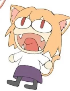 😮 emoji Neko Ark Telegram sticker 23 of 40
