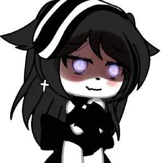 🥴 emoji Monika10 Telegram sticker 6 of 10