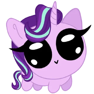 🌃 emoji Пучеглазки mlp | @MyLittlePony_bots Telegram sticker 11 of 54