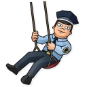 😜 emoji Meme Police Telegram sticker 16 of 40