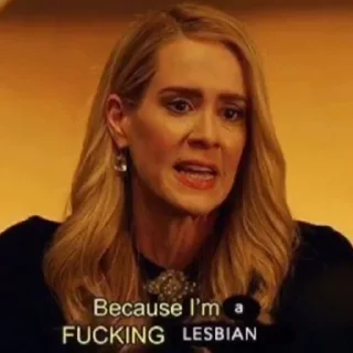 💅 emoji sarah paulson Telegram sticker 22 of 44
