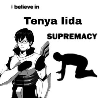 Sticker from 💟 Iida Tenia manga 💟