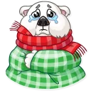😢 emoji Ted Frosty Telegram sticker 10 of 30