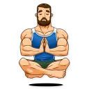 🙏 emoji Sport Guy Telegram sticker 19 of 30