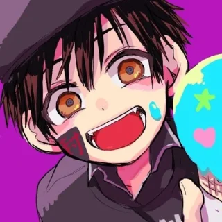 😃 emoji Tsukasa Yugi by @stickerhut Telegram sticker 13 of 62