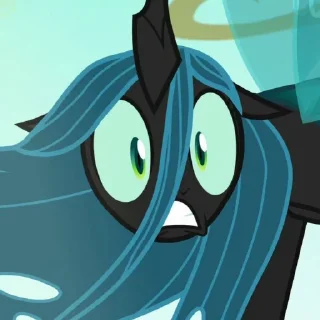 👿 emoji Queen Chrysalis | @MyLittlePony_bots Telegram sticker 18 of 90