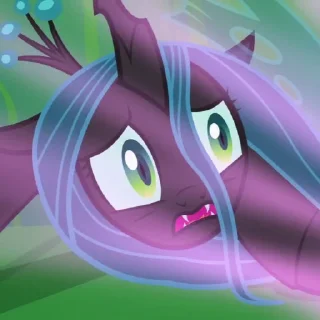 👿 emoji Queen Chrysalis | @MyLittlePony_bots Telegram sticker 16 of 90