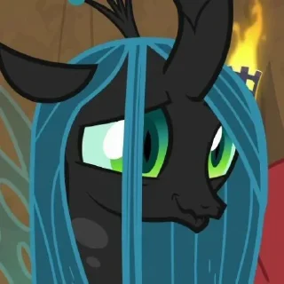 👿 emoji Queen Chrysalis | @MyLittlePony_bots Telegram sticker 24 of 90