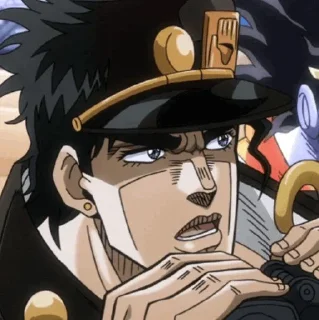 🐢 emoji @EARTH928B <- БОЛЬШЕ СТИКОВ ДЖОДЖО JOJO Telegram sticker 5 of 100