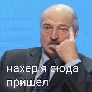 😕 emoji Лукашенко 🥸 || @polichhhheh Telegram sticker 10 of 16