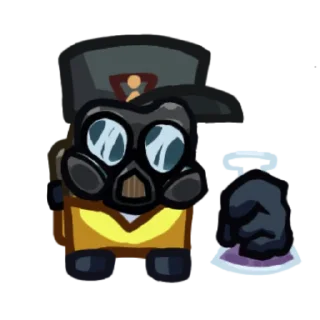 Sticker from Plummie and others.