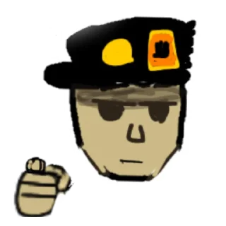 Sticker from Jojo pins 4