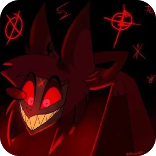 😉 emoji Alastor made: @sticerspa Telegram sticker 15 of 43