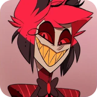 😀 emoji Alastor made: @sticerspa Telegram sticker 6 of 43