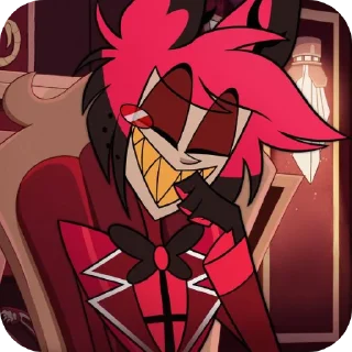 🤣 emoji Alastor made: @sticerspa Telegram sticker 17 of 43
