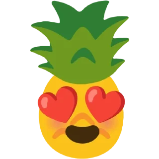 🌟 emoji pineapple Telegram sticker 1 of 42