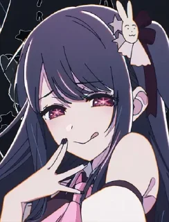 Sticker from OSHI NO KO @omnivirtu