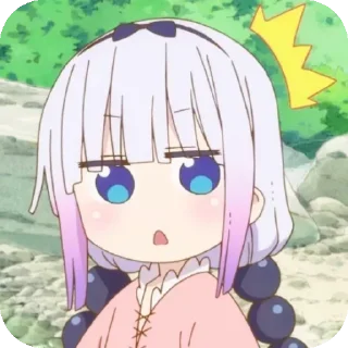 Sticker from ⋆☾⋆⁺₊дракон горничная Кобаяши ₊˚.⋆☾⋆