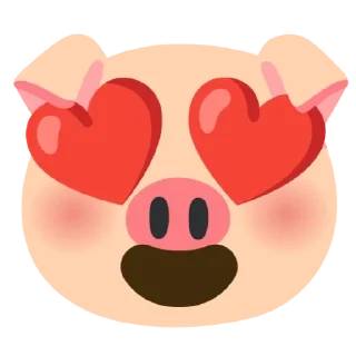 🌟 emoji Свинки в ТГ Telegram sticker 9 of 17