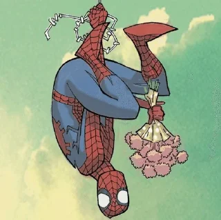 🌟 emoji ᅠ𝙨𝙥𝙞𝙙𝙚𝙧 𝙢𝙖𝙣🕷.・。.・゜✭・ Telegram sticker 4 of 28