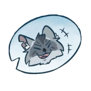 😆 emoji Cats warriors Telegram sticker 13 of 21