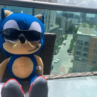Sticker from Sonic Plush