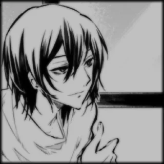 🎻 emoji dostoevsky × dazai Telegram sticker 13 of 62