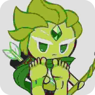 🍃 emoji 𓍼 | Wind Archer cookie🍃 [ @crkstick ] Telegram sticker 20 of 70