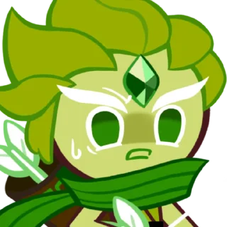 🍃 emoji 𓍼 | Wind Archer cookie🍃 [ @crkstick ] Telegram sticker 21 of 70