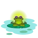 🤨 emoji Water Lily Telegram sticker 6 of 21