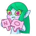 👎 emoji Water Lily Telegram sticker 9 of 21