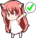 👍 emoji Puni never smile :: @line_stickers Telegram sticker 16 of 40