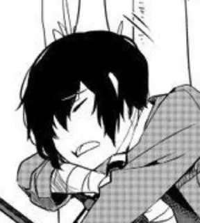 Sticker from Dazai/Dostoevsky by @Milv_shibu