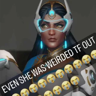 🤨 emoji symmetra my beloved cuprite677 Telegram sticker 2 of 51