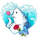 Sticker from It's a Shark!