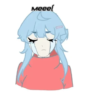 😭 emoji Коми♤ @stickrubot Telegram sticker 12 of 37