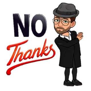 🙅‍♂ emoji George Telegram sticker 6 of 22