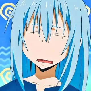 😵‍💫 emoji Перерождение в слизь @anime_stickerr Telegram sticker 18 of 20