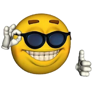 👍 emoji лицо друг Telegram sticker 3 of 8